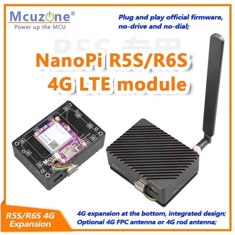 NanoPi Ȯ , 4G LTE CAT4 ̹,   WRT  , R5S, R6S, 4G